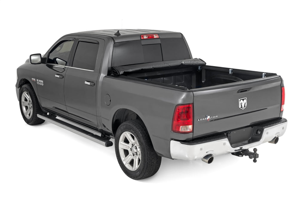 Rough Country 42309550 Soft Roll-Up Bed Cover for Select Dodge Ram 1500, Ram 1500, Ram Classic