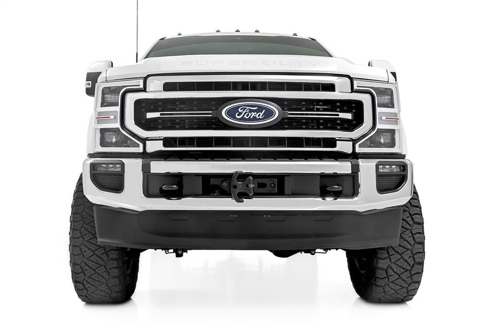 Rough Country 51127 Hidden Winch Mounting Plate for Select Ford F-250 Super Duty