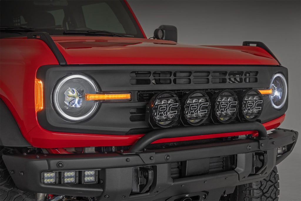 Rough Country RCH5500 LED Headlights for Select Ford Bronco