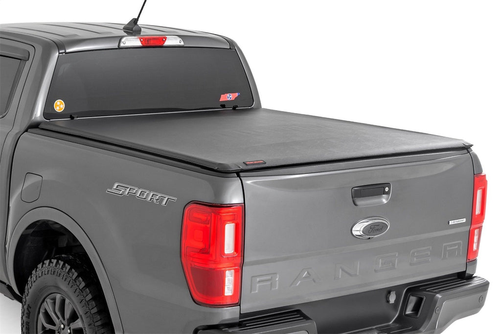 Rough Country 42219500 Soft Roll-Up Bed Cover for Select Ford Ranger
