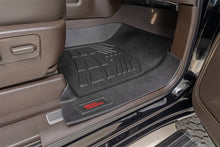 Load image into Gallery viewer, Rough Country SM2161 Heavy Duty Floor Mats for Select Chevrolet Silverado 1500, Chevrolet Silverado HD, Chevrolet Silverado HD, GMC Sierra 1500, GMC Sierra HD, GMC Sierra HD