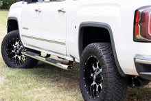 Load image into Gallery viewer, Rough Country 21001S Oval Nerf Step Bar for Select Chevrolet Silverado HD, Chevrolet Silverado HD, GMC Sierra 1500, GMC Sierra HD, GMC Sierra HD