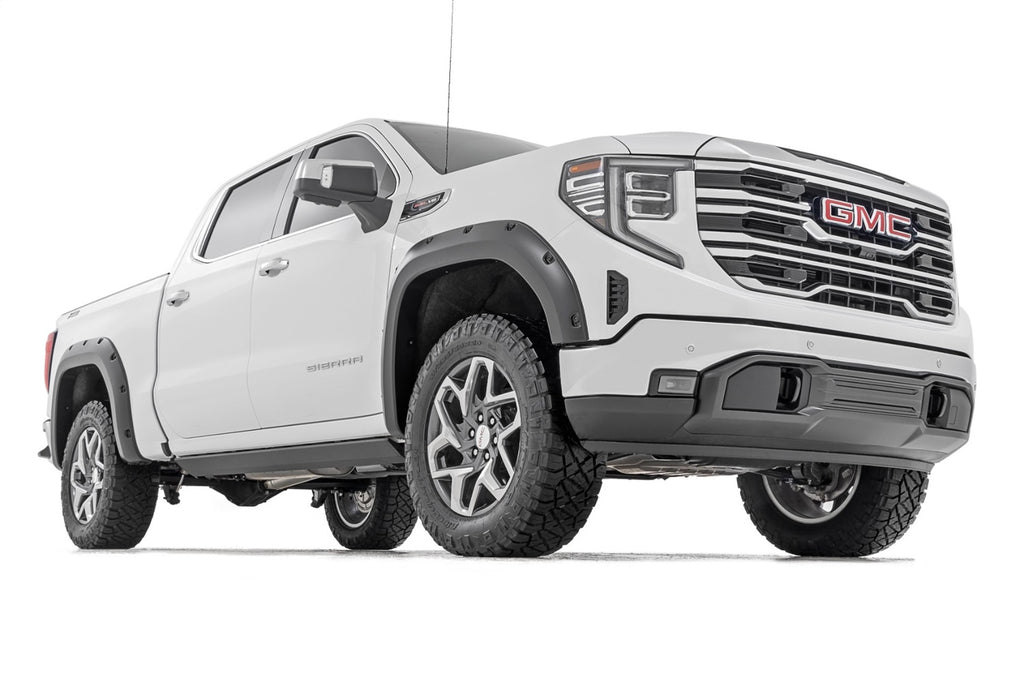 Rough Country F-C11950A-G7C Pocket Fender Flares for Select GMC Sierra