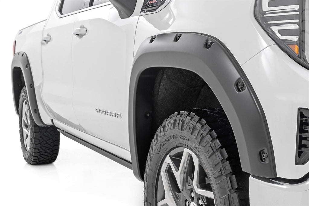 Rough Country F-C11950A-G7C Pocket Fender Flares for Select GMC Sierra