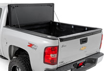Load image into Gallery viewer, Rough Country 49113551 Hard Tri-Fold Tonneau Bed Cover for Select Chevrolet Silverado 1500, GMC Sierra
