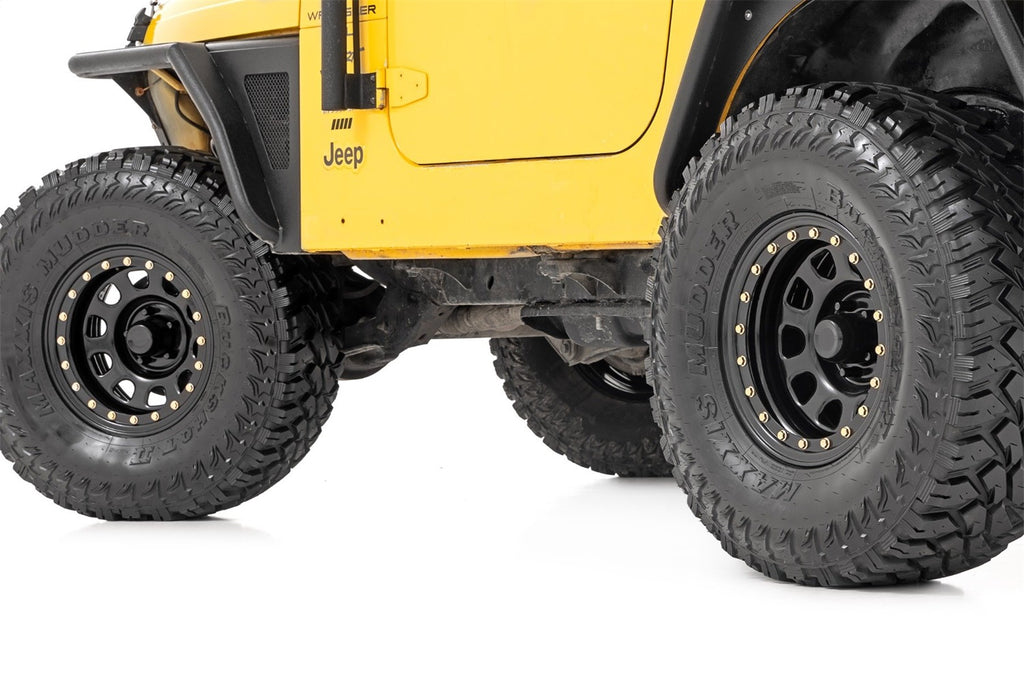 Rough Country RC51-5165SL Steel Wheel for Select Dodge W100, Dodge W100 Pickup, Dodge W100 Series, Ford Bronco II, Ford Explorer, Ford Ranger, Jeep Cherokee, Jeep Comanche, Jeep Grand Cherokee, Jeep TJ, Jeep Wrangler, Polaris Ranger Crew XD NorthStar