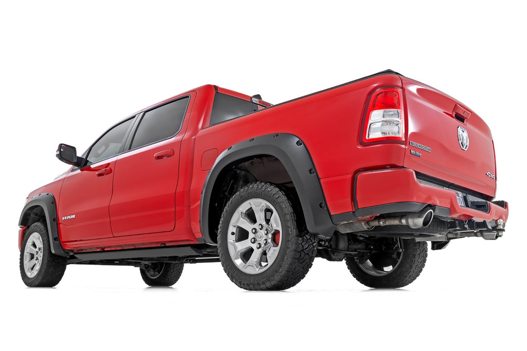 Rough Country F-D10914A-PBU Pocket Fender Flares for Select Ram