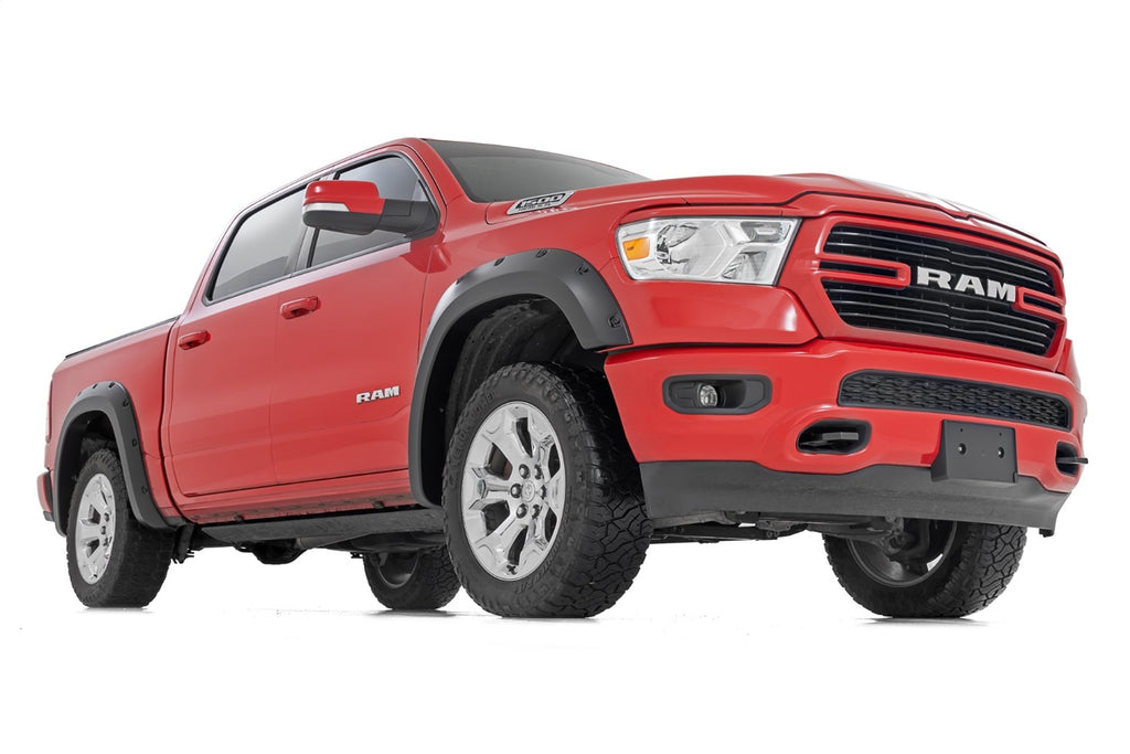 Rough Country F-D10914A-PBU Pocket Fender Flares for Select Ram
