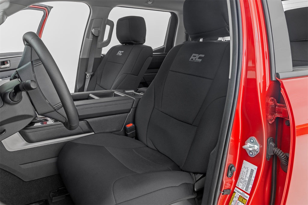 Rough Country 91049 Seat Cover Set for Select Toyota Tundra