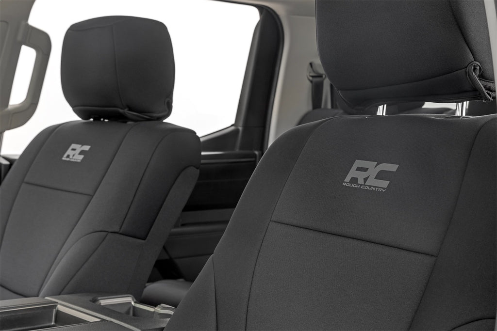 Rough Country 91049 Seat Cover Set for Select Toyota Tundra