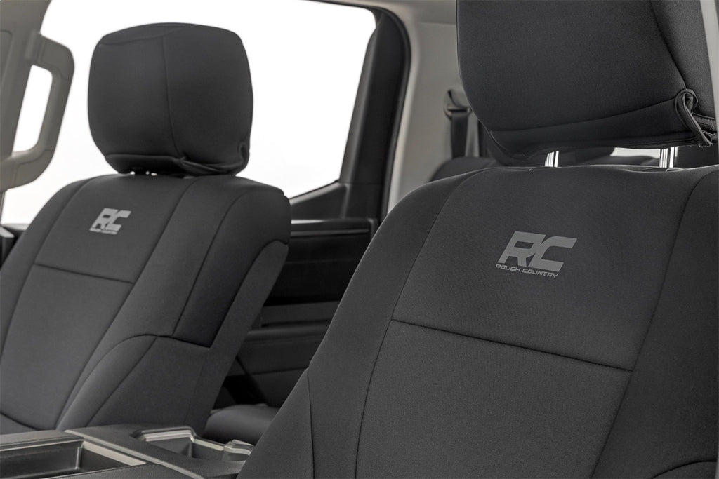 Rough Country 91054 Seat Cover Set for Select Toyota Tundra