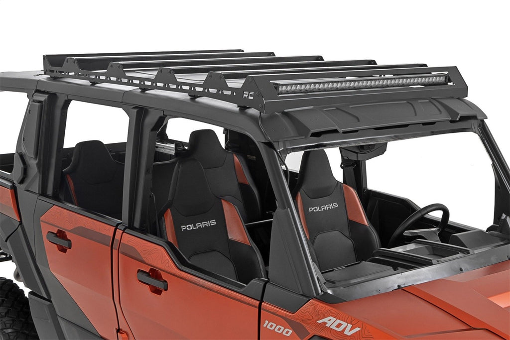 Rough Country 93173 Roof Rack System for Select Polaris XPEDITION ADV 5 Northstar, Polaris XPEDITION ADV 5 Premium, Polaris XPEDITION ADV 5 Ultimate