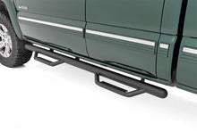 Load image into Gallery viewer, Rough Country RCC9989QCB Nerf Steps for Select Chevrolet Silverado 1500, Chevrolet Silverado Classic, Chevrolet Silverado 2500, Chevrolet Silverado HD, GMC Sierra 1500, GMC Sierra Classic, GMC Sierra 2500, GMC Sierra HD