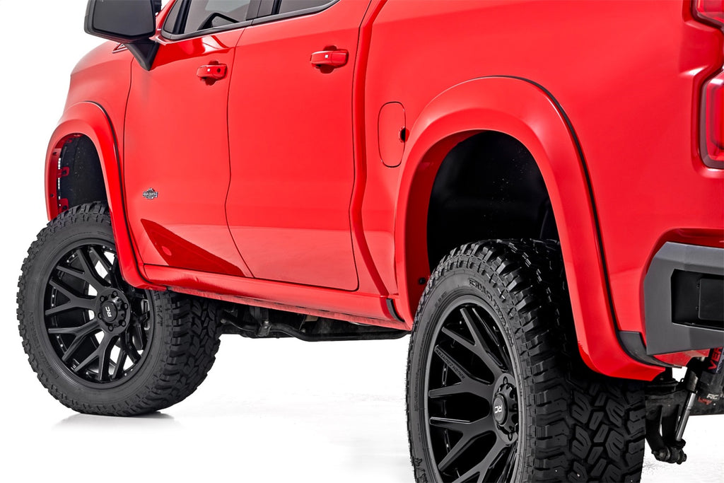 Rough Country S-C12210-GJI Fender Flares for Select Chevrolet Silverado 1500, Chevrolet Silverado LTD