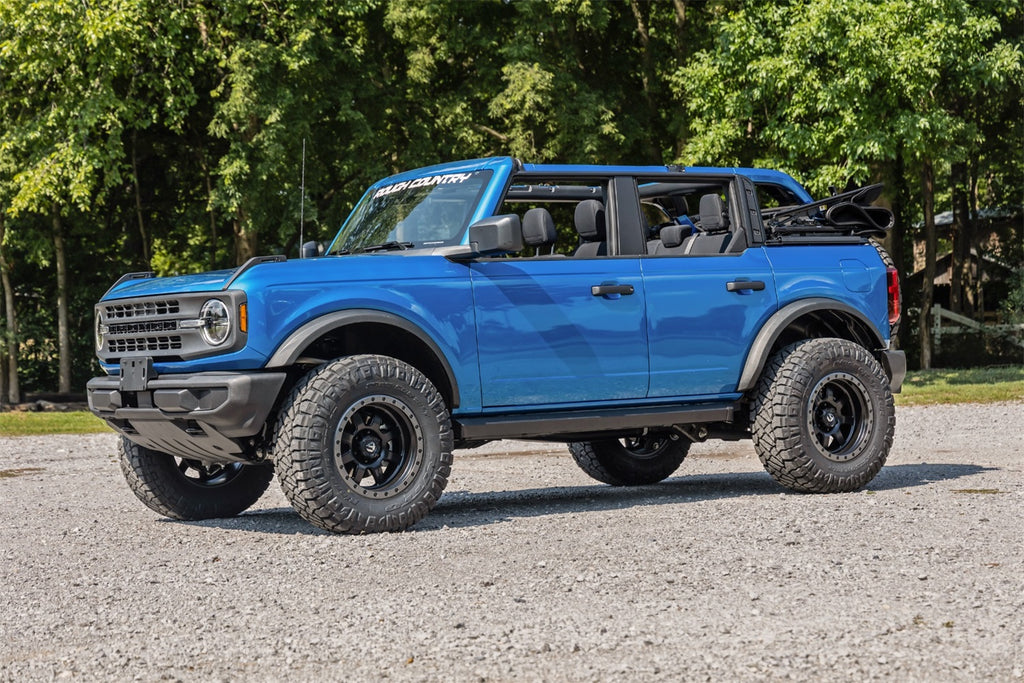 Rough Country 592141 Lift Kit-Suspension w/Shock for Select Ford Bronco