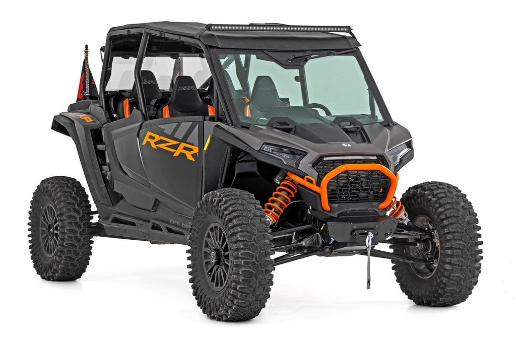 Rough Country 93205 Winch Mounting Plate for Select Polaris RZR XP Premium, Polaris RZR XP Sport, Polaris RZR XP Ultimate, Polaris RZR XP 4 Premium, Polaris RZR XP 4 Sport, Polaris RZR XP 4 Ultimate