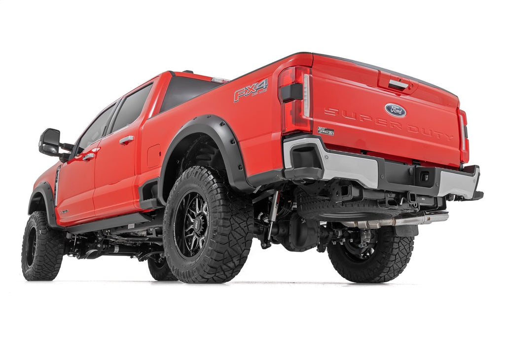 Rough Country F-F20231-YZ Pocket Fender Flares for Select Ford F-250 Super Duty, Ford F-350 Super Duty