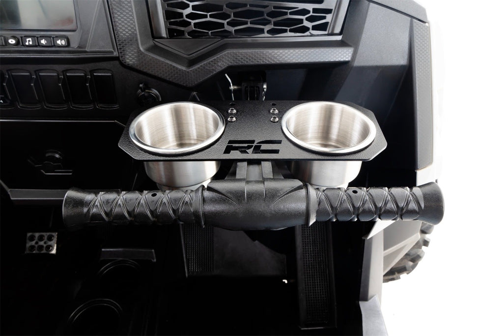 Rough Country 93058 Cup Holder for Select Polaris RZR 170, Polaris RZR 170 EFI, Polaris RZR 4 800 EPS LE, Polaris RZR 4 900 EPS LE, Polaris RZR 570, Polaris RZR 570 EPS, Polaris RZR 570 Premium, Polaris RZR 800, Polaris RZR 800 EPS LE, Polaris RZR 800 XC