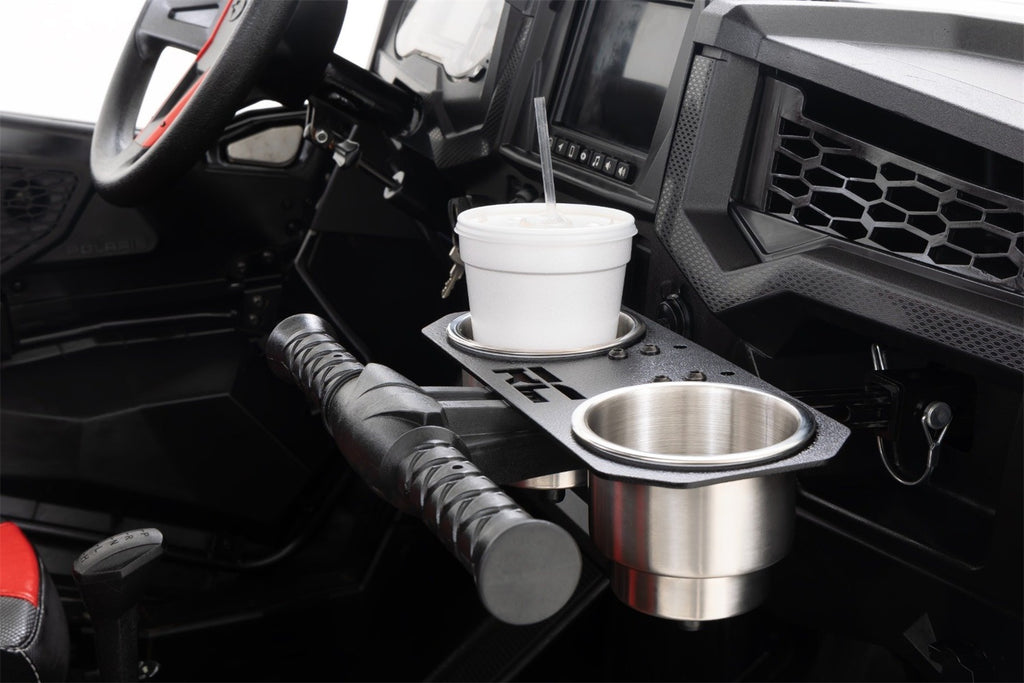 Rough Country 93058 Cup Holder for Select Polaris RZR 170, Polaris RZR 170 EFI, Polaris RZR 4 800 EPS LE, Polaris RZR 4 900 EPS LE, Polaris RZR 570, Polaris RZR 570 EPS, Polaris RZR 570 Premium, Polaris RZR 800, Polaris RZR 800 EPS LE, Polaris RZR 800 XC