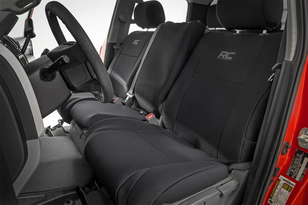 Rough Country 91061 Seat Cover Set for Select Toyota Tundra