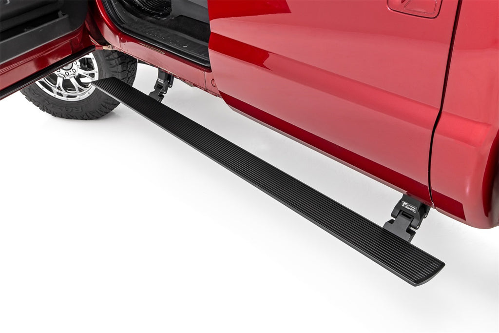 Rough Country PSR091710 Power Running Boards for Select Ford F-250 Super Duty, Ford F-350 Super Duty