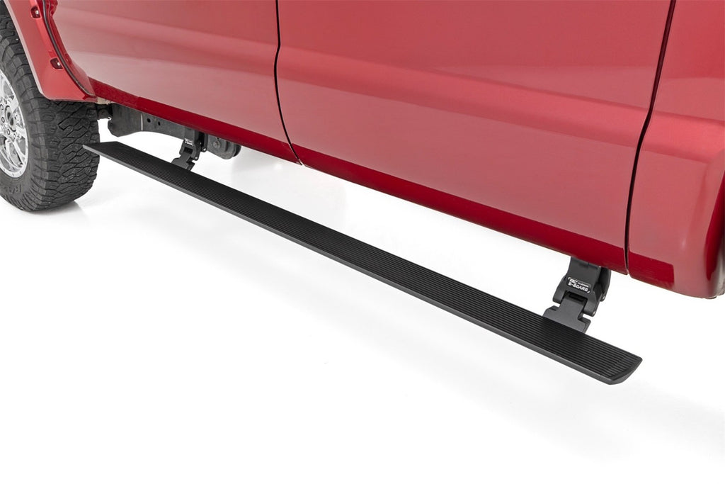 Rough Country PSR091710 Power Running Boards for Select Ford F-250 Super Duty, Ford F-350 Super Duty