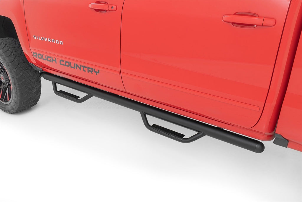 Rough Country RCC1489CCB Nerf Steps for Select Chevrolet Silverado 1500, GMC Sierra