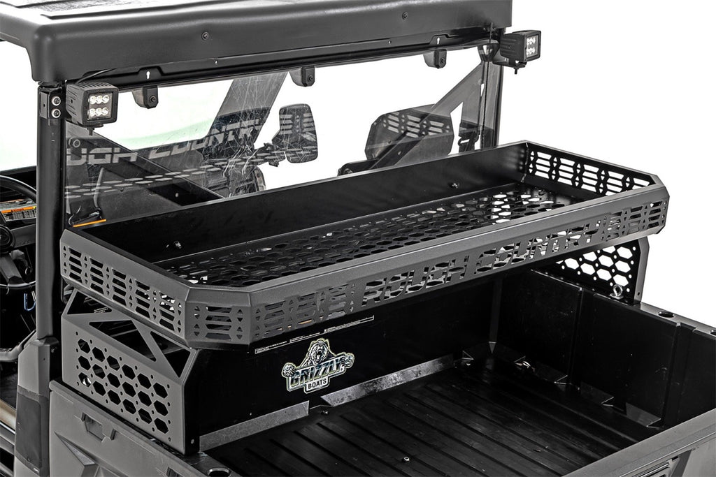 Rough Country 99087 Cargo Rack for Select Can-Am Defender DPS HD10, Can-Am Defender DPS HD5, Can-Am Defender DPS HD7, Can-Am Defender DPS HD8, Can-Am Defender DPS HD8 CAB, Can-Am Defender DPS HD9, Can-Am Defender DPS HD9 CAB, Can-Am Defender HD10, Can-Am