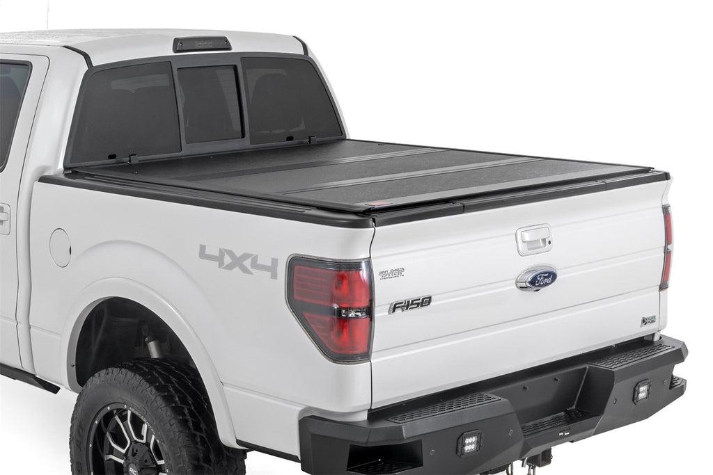 Rough Country 47214550B Hard Low Profile Bed Cover for Select Ford F-150