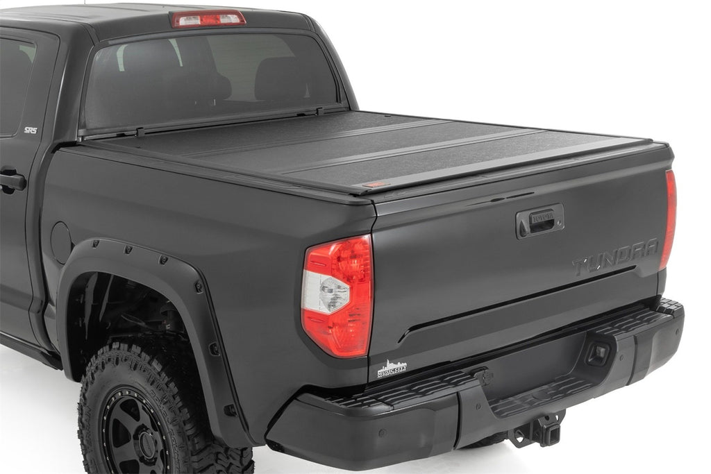 Rough Country 47414550B Hard Low Profile Bed Cover for Select Toyota Tundra