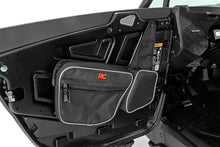 Load image into Gallery viewer, Rough Country 93165 Door Bags for Select Polaris RZR XP Premium, Polaris RZR XP Sport, Polaris RZR XP Ultimate, Polaris RZR XP 4 Premium, Polaris RZR XP 4 Sport, Polaris RZR XP 4 Ultimate