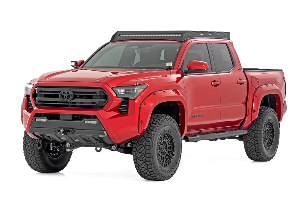 Rough Country 21017 Oval Nerf Step Bar for Select Toyota Tacoma