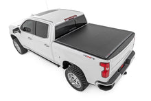 Load image into Gallery viewer, Rough Country 42120580 Soft Roll-Up Bed Cover for Select Chevrolet Silverado 1500, GMC Sierra