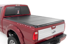 Load image into Gallery viewer, Rough Country 49214651 Hard Tri-Fold Tonneau Bed Cover for Select Ford F-250 Super Duty, Ford F-350 Super Duty