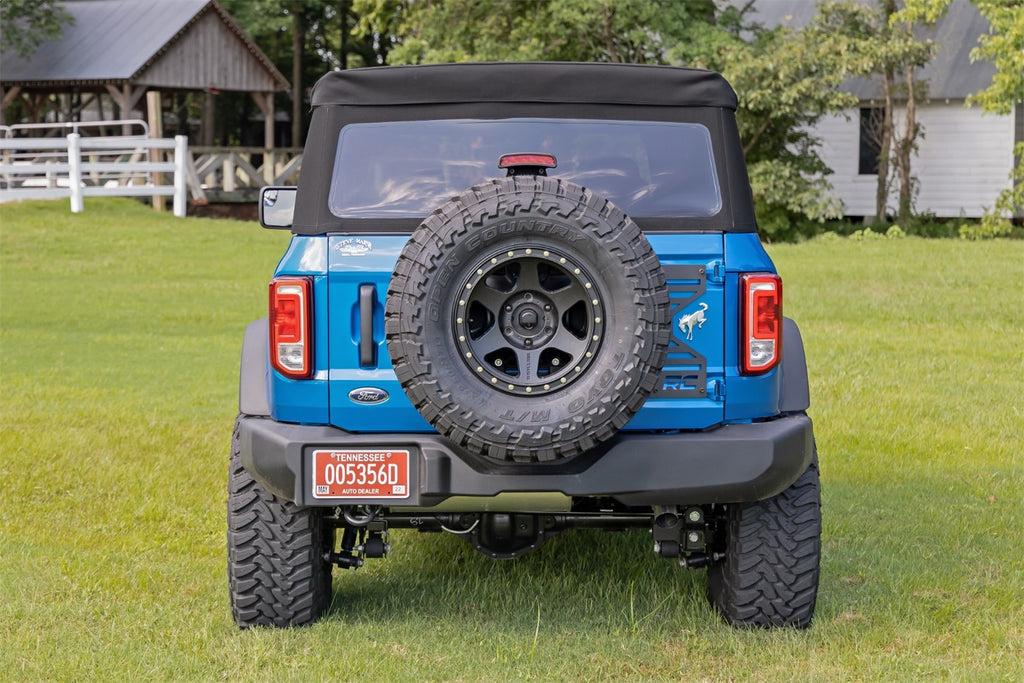 Rough Country 51053 Spare Tire Relocation Bracket for Select Ford Bronco