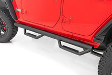 Load image into Gallery viewer, Rough Country 90764B Wheel To Wheel Nerf Step Bar for Select Jeep Wrangler