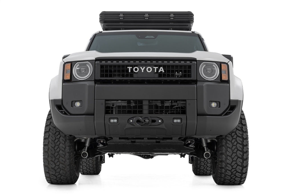 Rough Country 10747A Hidden Winch Mounting Plate for Select Toyota Land Cruiser