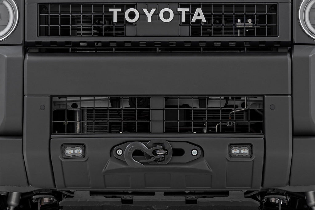 Rough Country 10747A Hidden Winch Mounting Plate for Select Toyota Land Cruiser