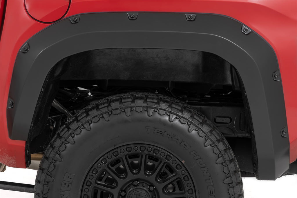 Rough Country F-T12421-8W7 Pocket Fender Flares for Select Toyota Tacoma