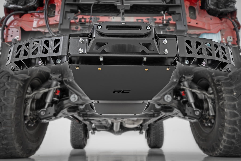 Rough Country 72011 Hidden Winch Mounting Plate for Select Toyota Tacoma