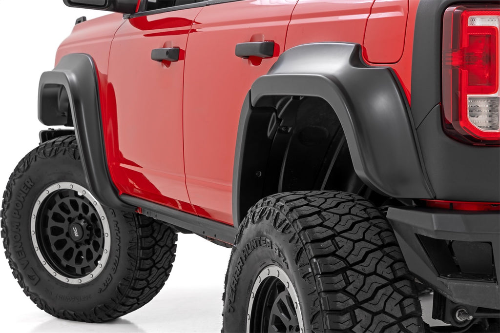 Rough Country O-F12124-JS Fender Flares for Select Ford Bronco