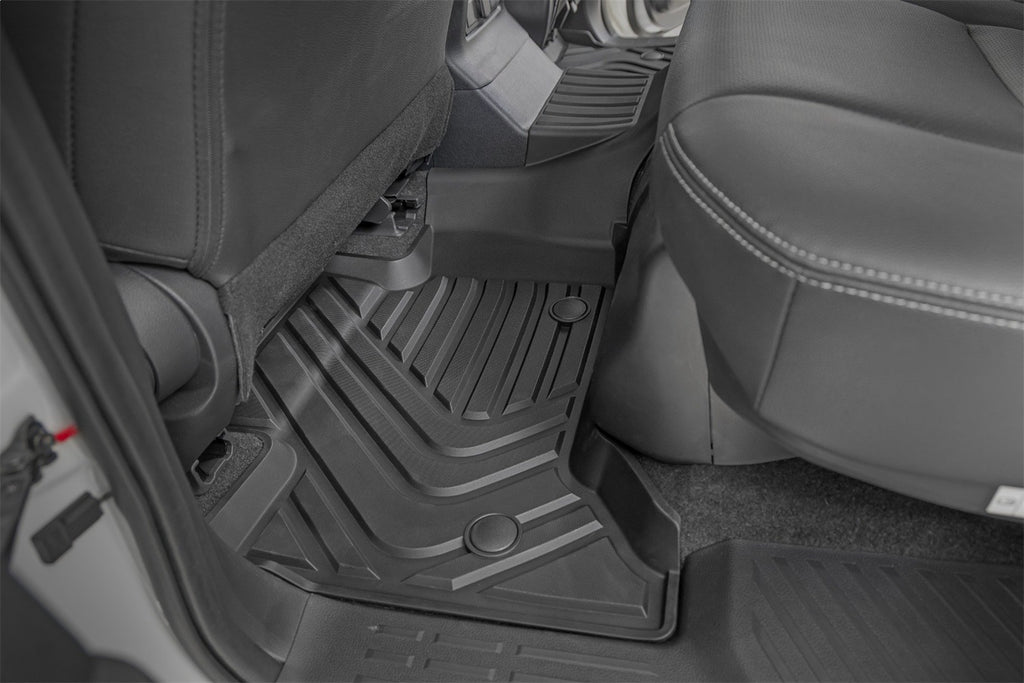 Rough Country FF-71618 Flex-Fit Floor Mats for Select Toyota Land Cruiser