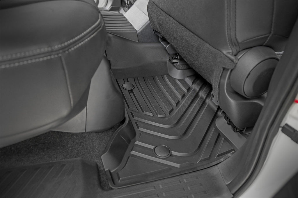 Rough Country FF-71618 Flex-Fit Floor Mats for Select Toyota Land Cruiser