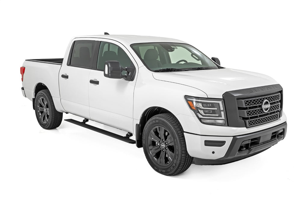 Rough Country PSR055110 Power Running Boards for Select Nissan TITAN