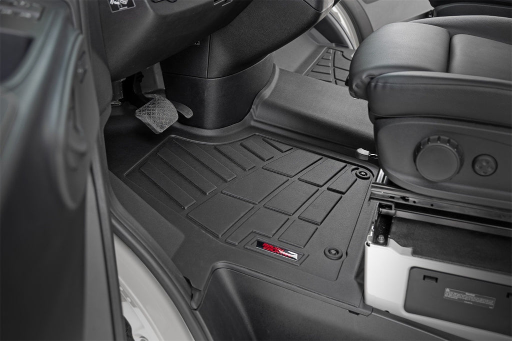 Rough Country SM91901 Sure-Fit Floor Mats for Select Mercedes-Benz Sprinter 2500, Mercedes-Benz Sprinter 3500XD