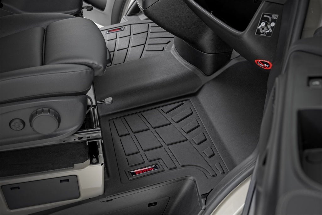 Rough Country SM91901 Sure-Fit Floor Mats for Select Mercedes-Benz Sprinter 2500, Mercedes-Benz Sprinter 3500XD