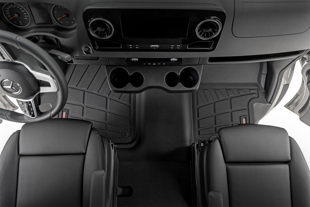 Rough Country SM91901 Sure-Fit Floor Mats for Select Mercedes-Benz Sprinter 2500, Mercedes-Benz Sprinter 3500XD