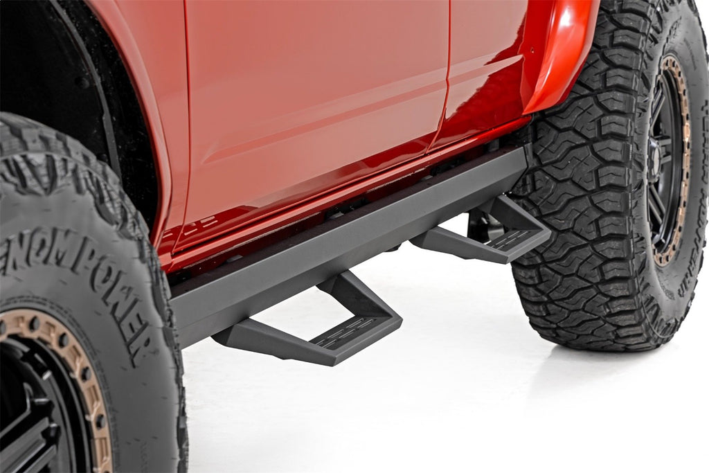 Rough Country 51143 SRL2 Side Steps for Select Ford Bronco