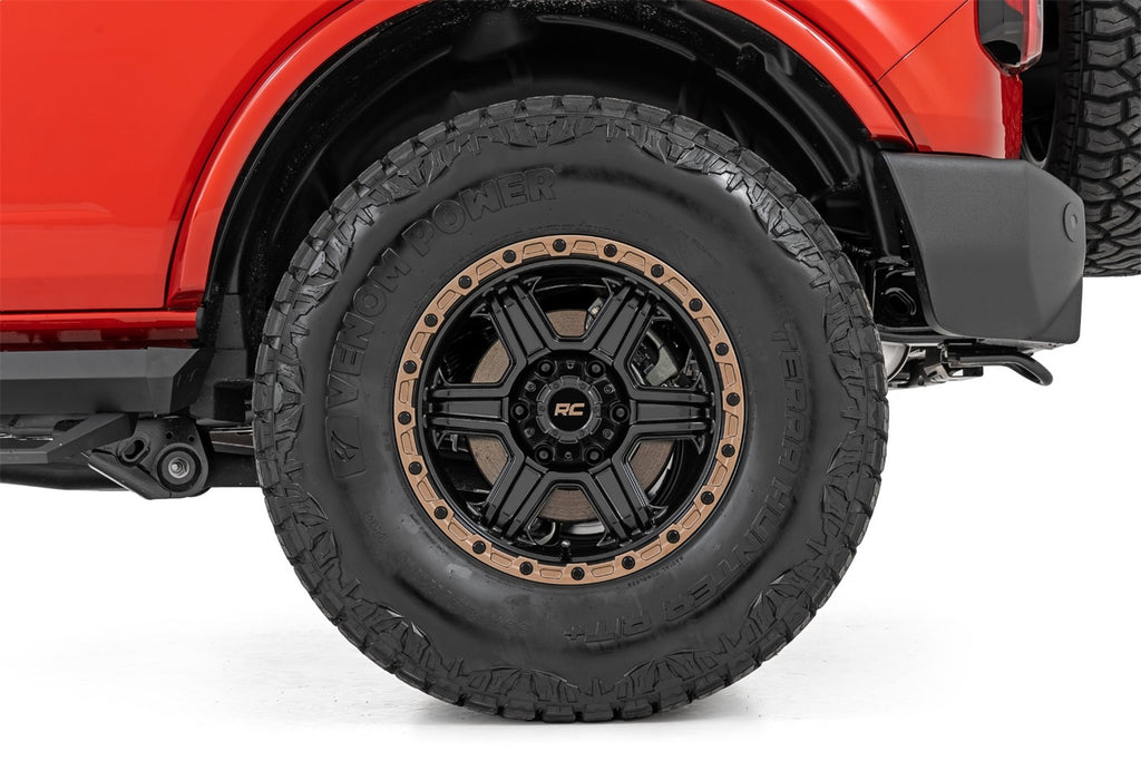 Rough Country 51143 SRL2 Side Steps for Select Ford Bronco
