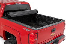 Load image into Gallery viewer, Rough Country 50214550 Hard Roll Up Bed Cover for Select Chevrolet Silverado 1500, GMC Sierra